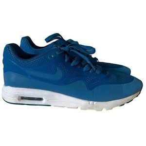 Nike Air Max 1 Ultra Moire‎ Blue Fox Sneakers 704995-402 Womens 6.5 Running Gym
